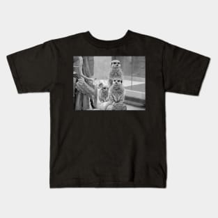 Meerkats on a look out Kids T-Shirt